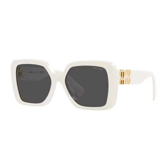NEW MIU MIU SUNGLASSES MU10YS 1425S0 WHITE WOMEN MU 10YS 1425S0 SMU 10Y 1425S0